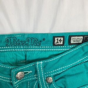 girls skinny jeans, size 14